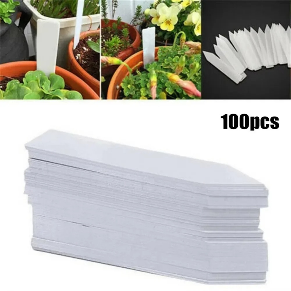 Plant Label Tags - 100Pcs Plant Labels Plant Accessories Flower