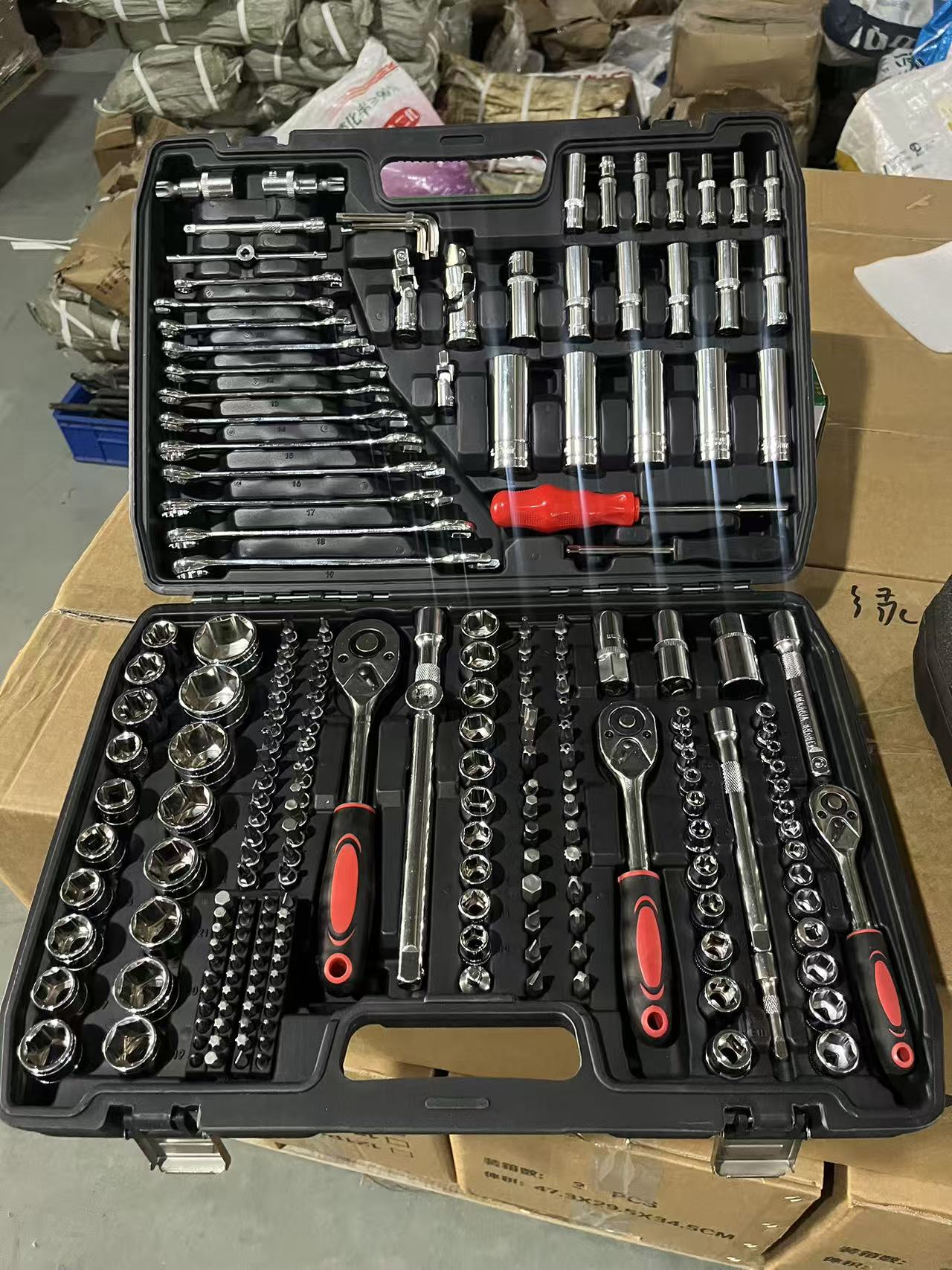 Gardening Tools Kit - 216-Piece DIY Auto Repair Tool Kit