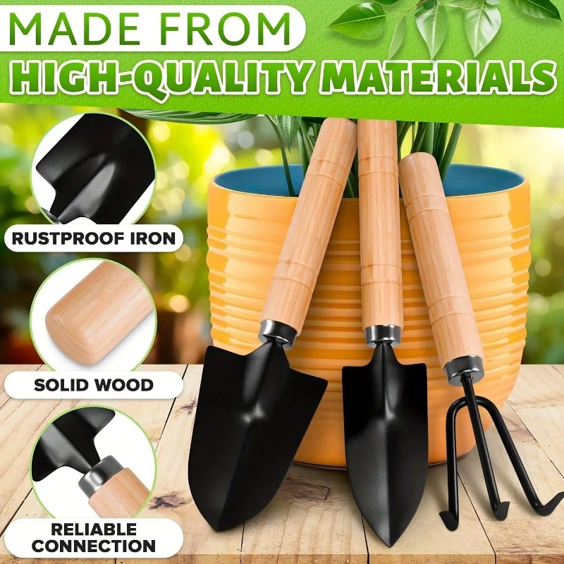 Gardening Tools Equipment - 3PC/1Set Mini Gardening Tools Set Portable