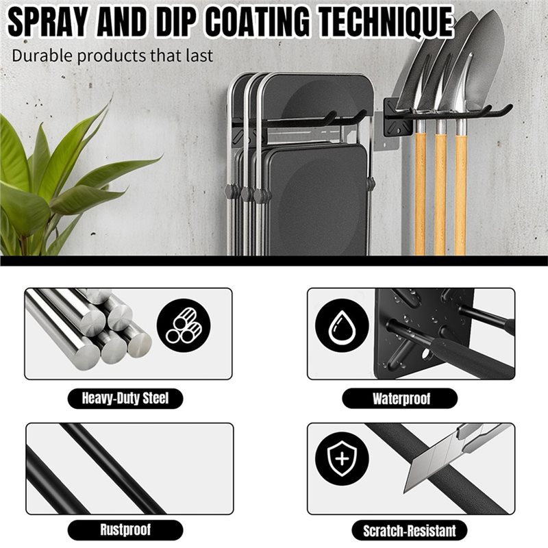 Gardening Tools Deals - 【FLASH DEAL】Heavy Duty Wall Mounted Garage