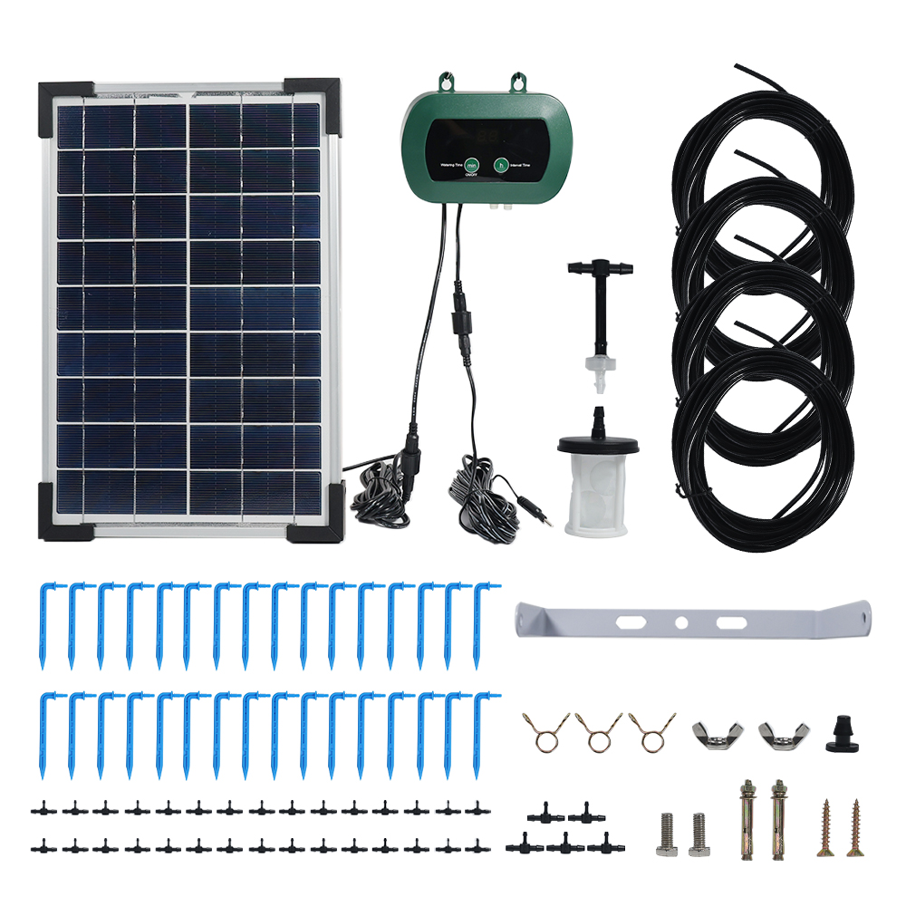 Drip Irrigation Kit - Solar Hydroponics Equipment Micro Drip Pumps