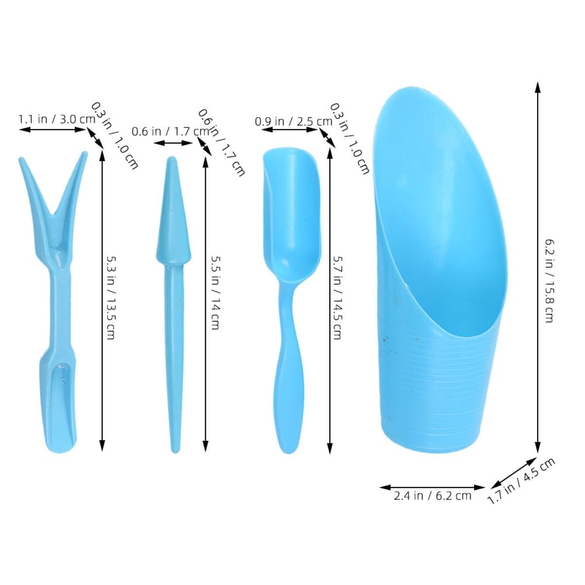 4pcs/set, Plastic Durable Buck - đánh giá và giá Gardening Tools Equipment