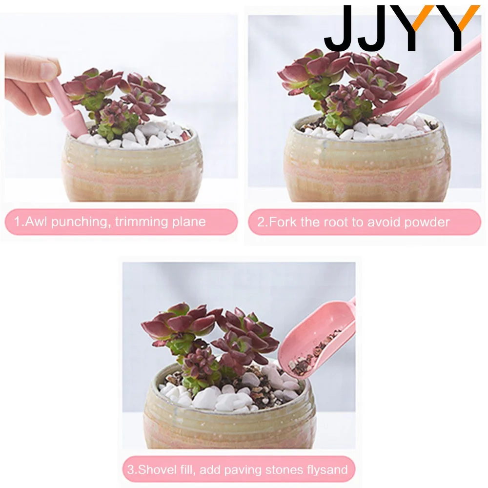 4Pcs Mini Succulent Planter Ac - đánh giá và giá Gardening Tools Kit