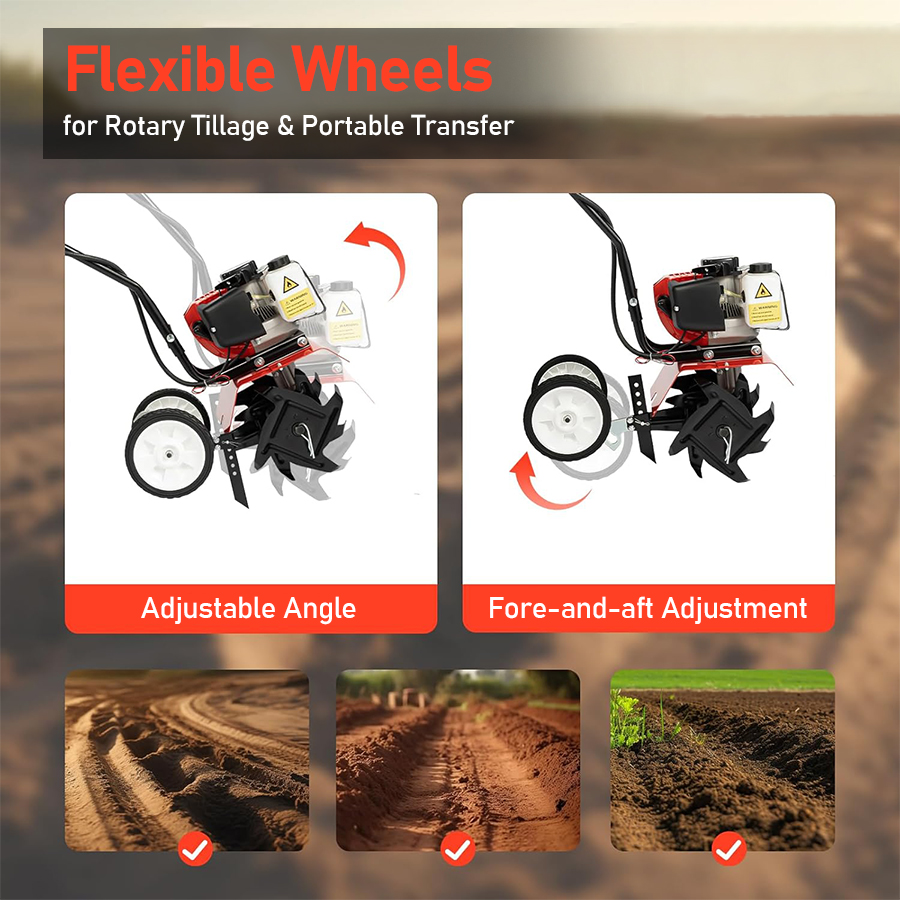 Tungfull Petrol Micro Cultivat - đánh giá và giá Gardening Tools Equipment