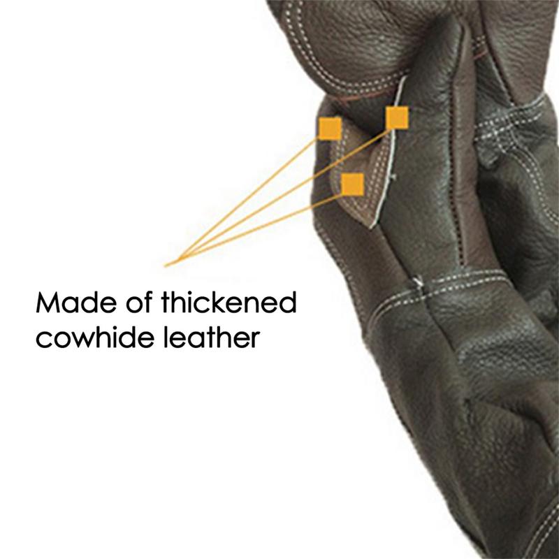 Pet Gloves Cowhide Leather Ant - đánh giá và giá Gardening Tools Gloves
