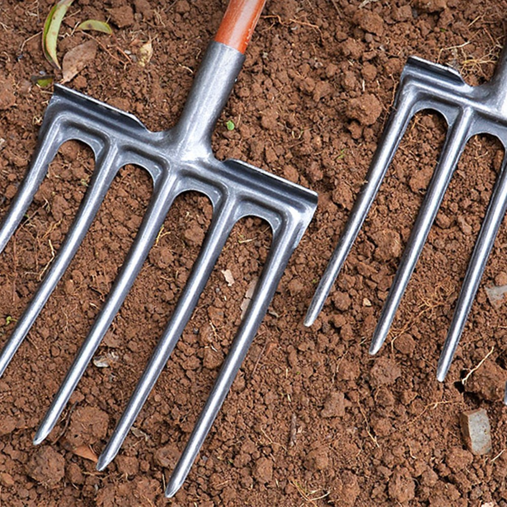 Sturdy High Carbon Steel Diggi - đánh giá và giá Spade Digging Fork