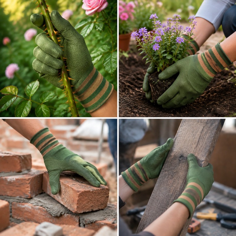 Multi-use Gardening Gloves Ant - đánh giá và giá Gardening Tools Gloves