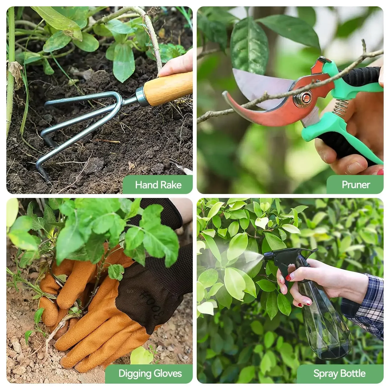 Gardening Tools 9-Piece Heavy  - đánh giá và giá Gardening Tools Gloves
