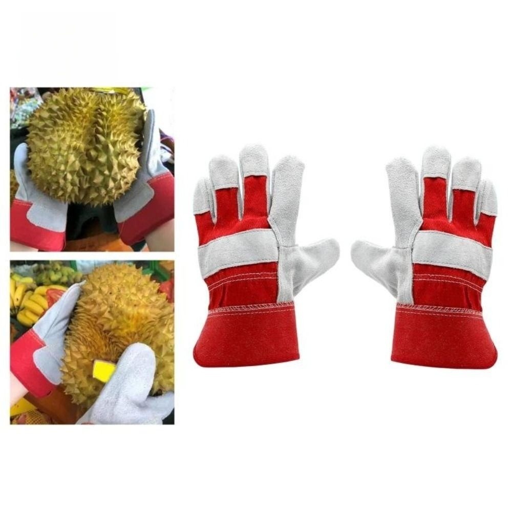 Cowhide Leather Gardening Glov - đánh giá và giá Gardening Tools Gloves