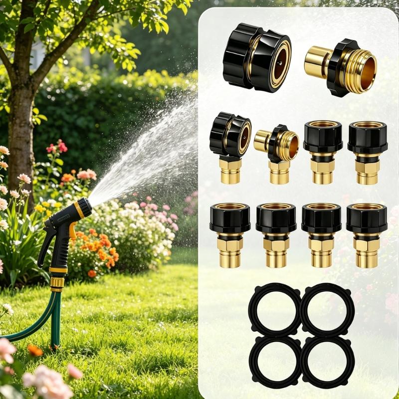 R9UF 4 Cái/gói Đầu nối ống nướ - đánh giá và giá Gardening Tools Needed