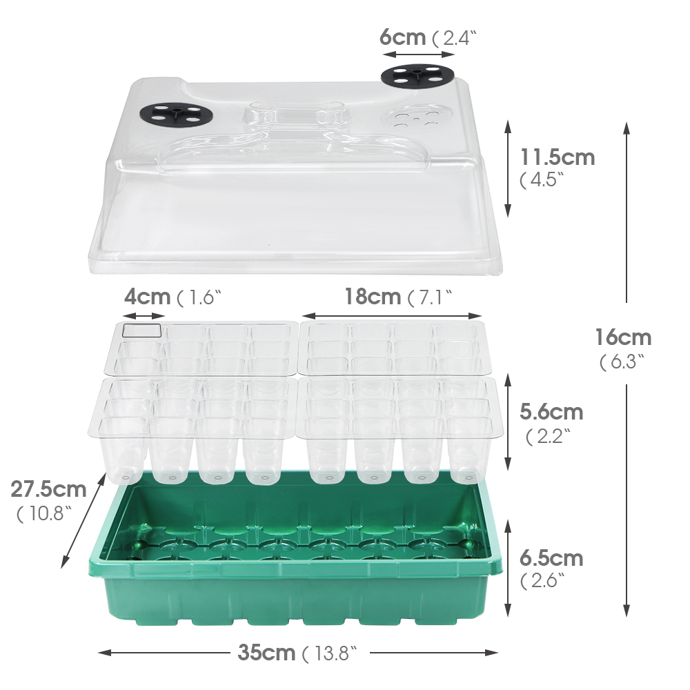 Warm Seedlings Box Heating Mat - đánh giá và giá Gardening Tools Kit