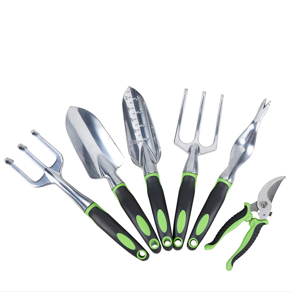 STLF 5-Piece Garden Hand Tools - đánh giá và giá Spade Digging Fork