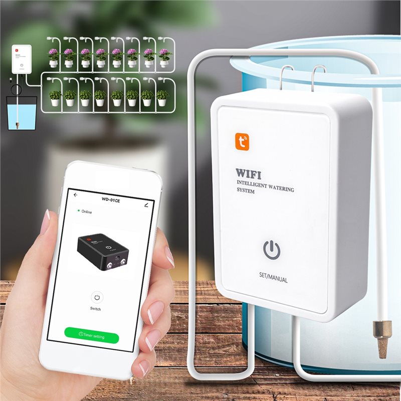 ABMR-Tuya Smart Wifi Garden Co - đánh giá và giá Drip Irrigation Kit