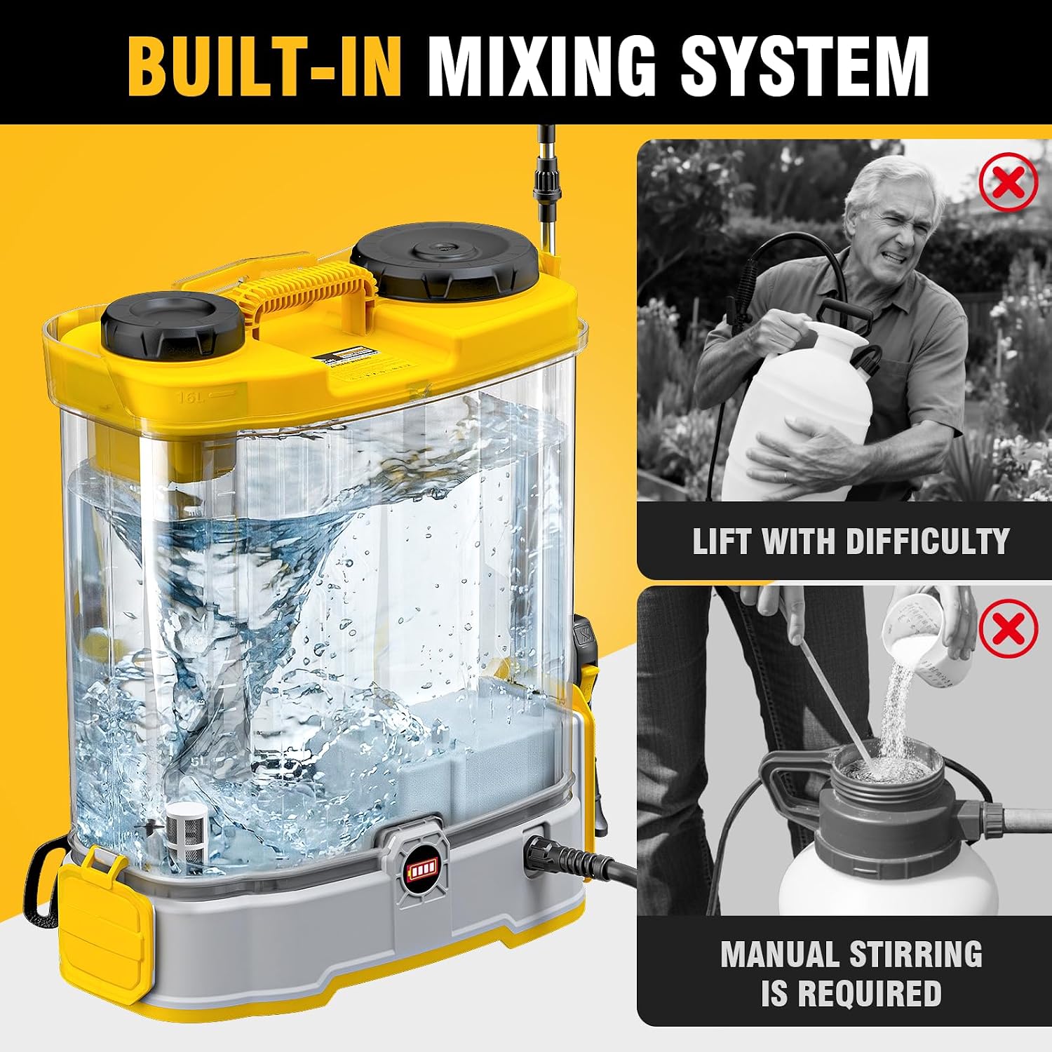 4.2 Gal Battery Powered Backpa - đánh giá và giá Gardening Tools Equipment
