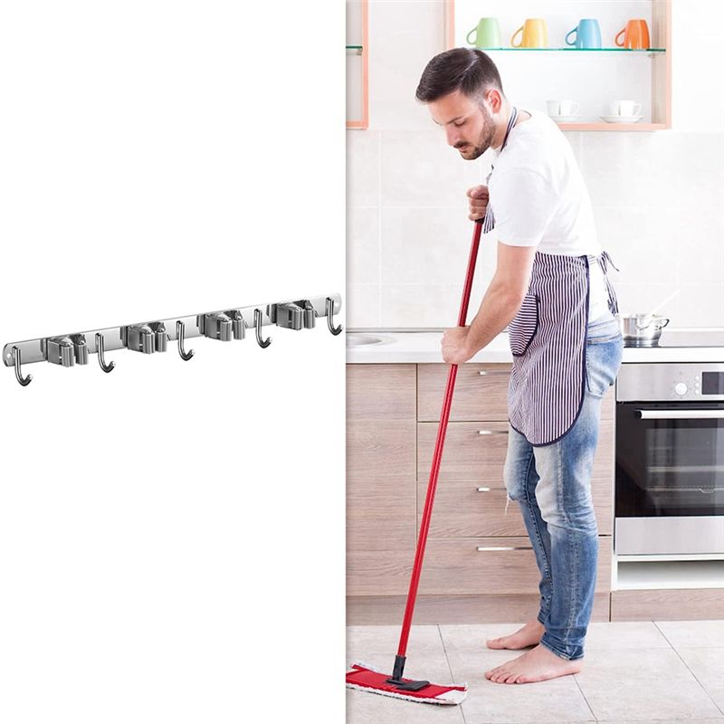 【Big Deal】Broom Holder Wall Mo - đánh giá và giá Gardening Tools Deals