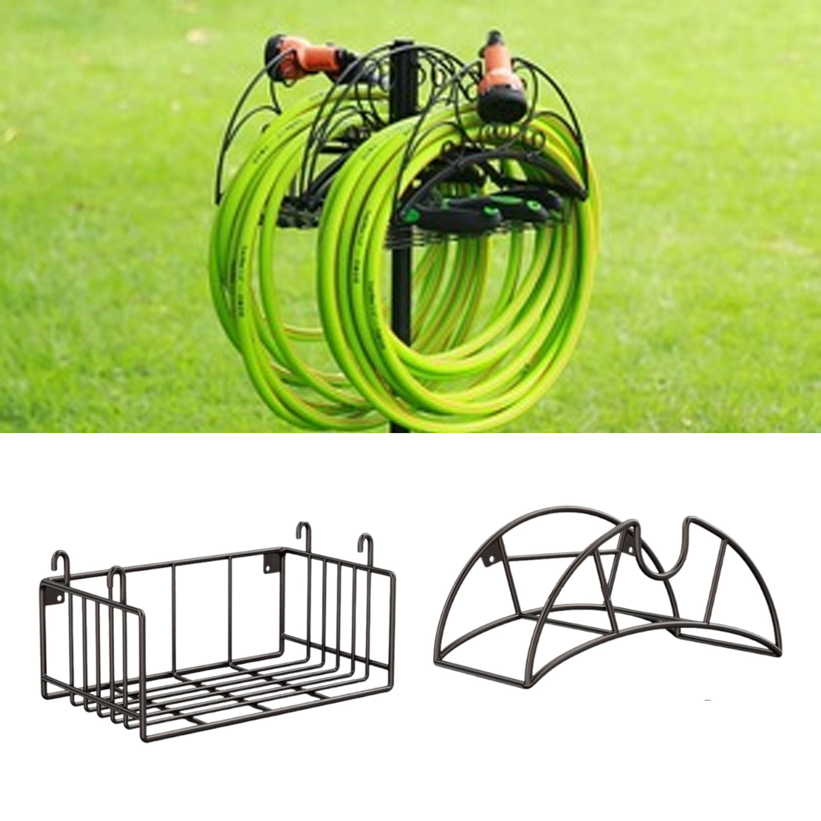 Wall Mount Garden Hose Holder  - đánh giá và giá Gardening Tools Water